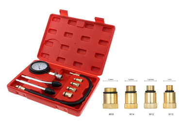 Compression Tester Auto Petrol Gas Engine Cylinder Tester